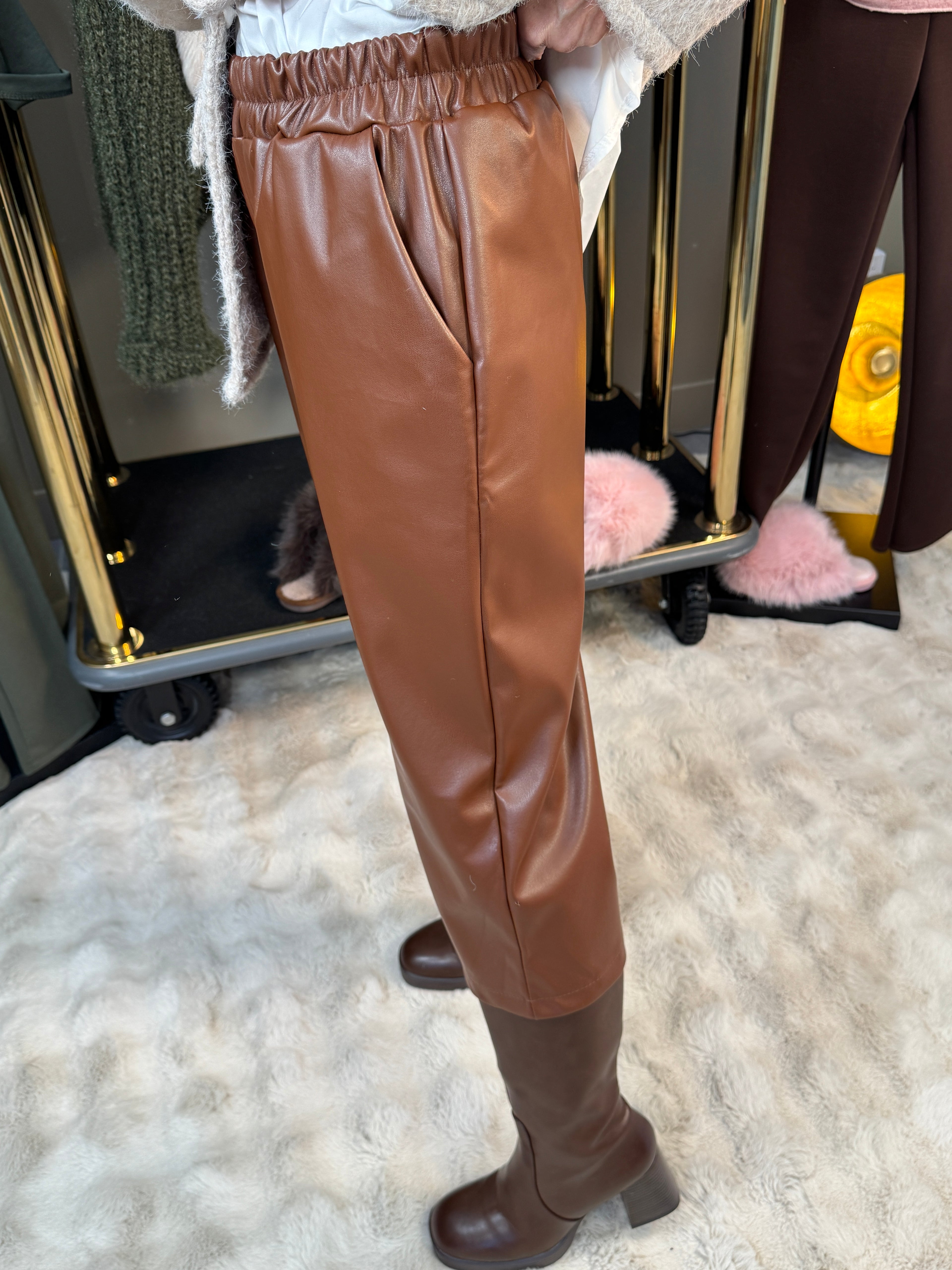 Bermuda Simili Cognac