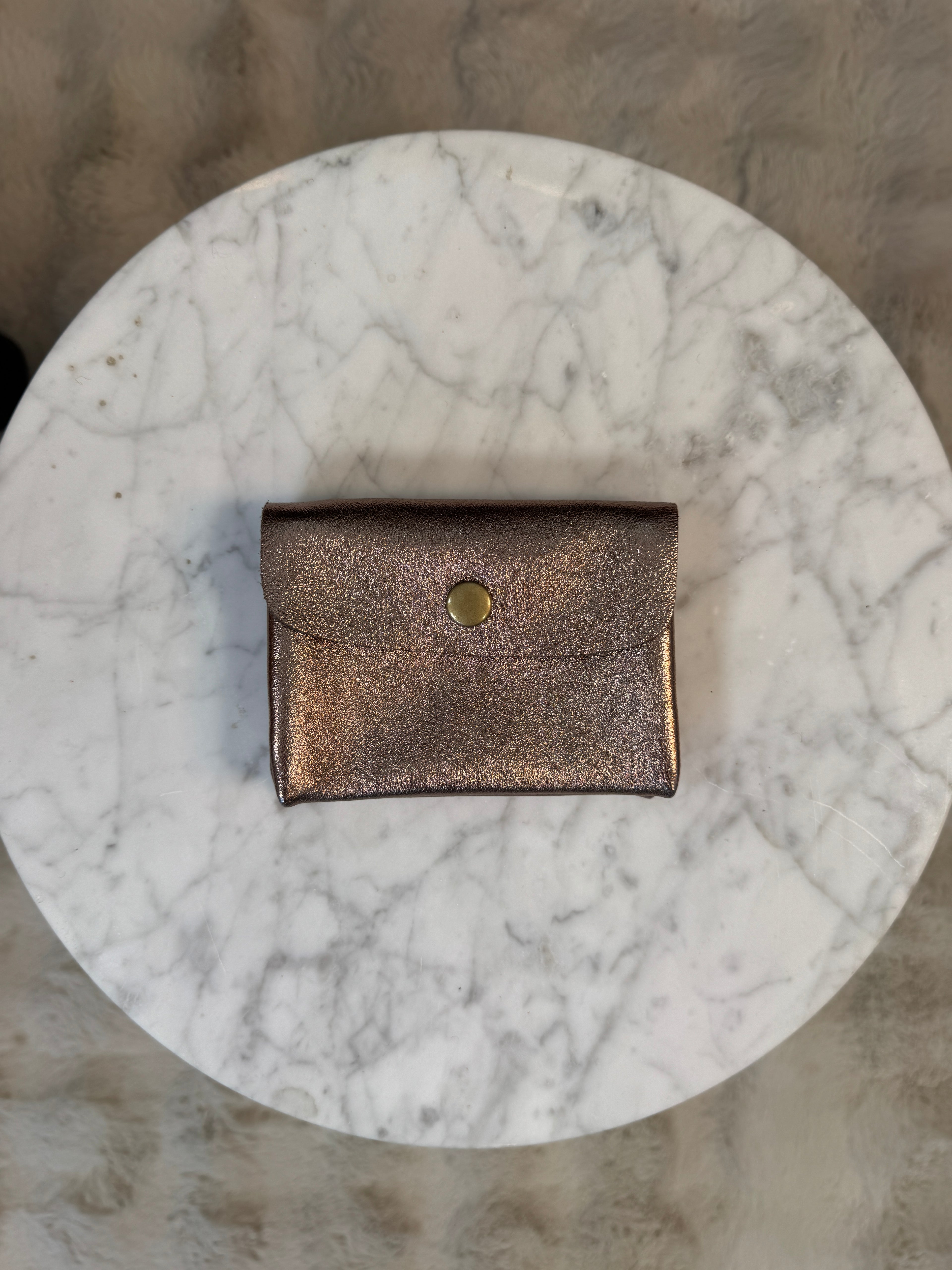 Porte-Monnaie Petit Format Taupe