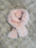 Écharpe Fausse Fourrure Rose