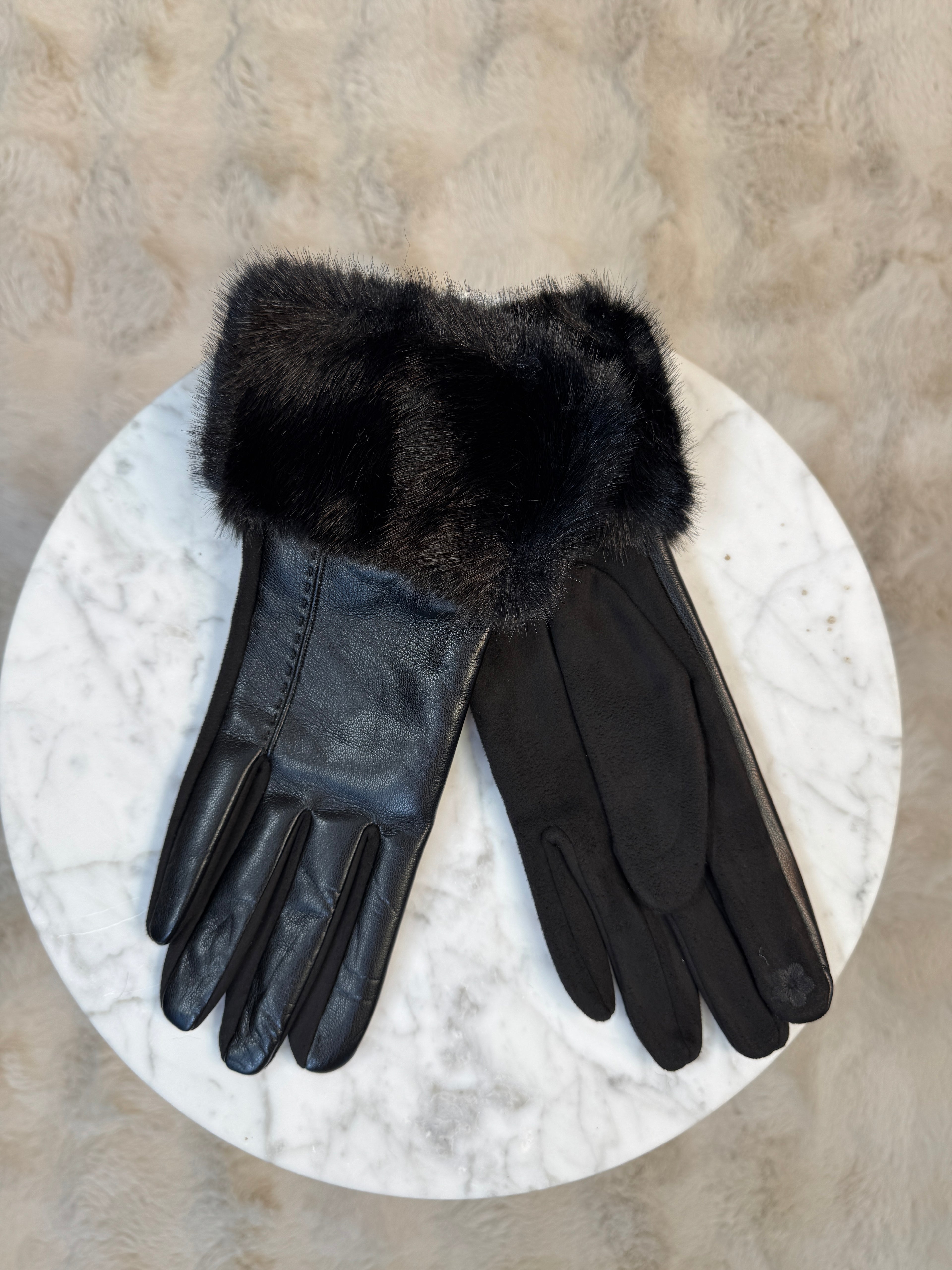 Gants Madame Noir