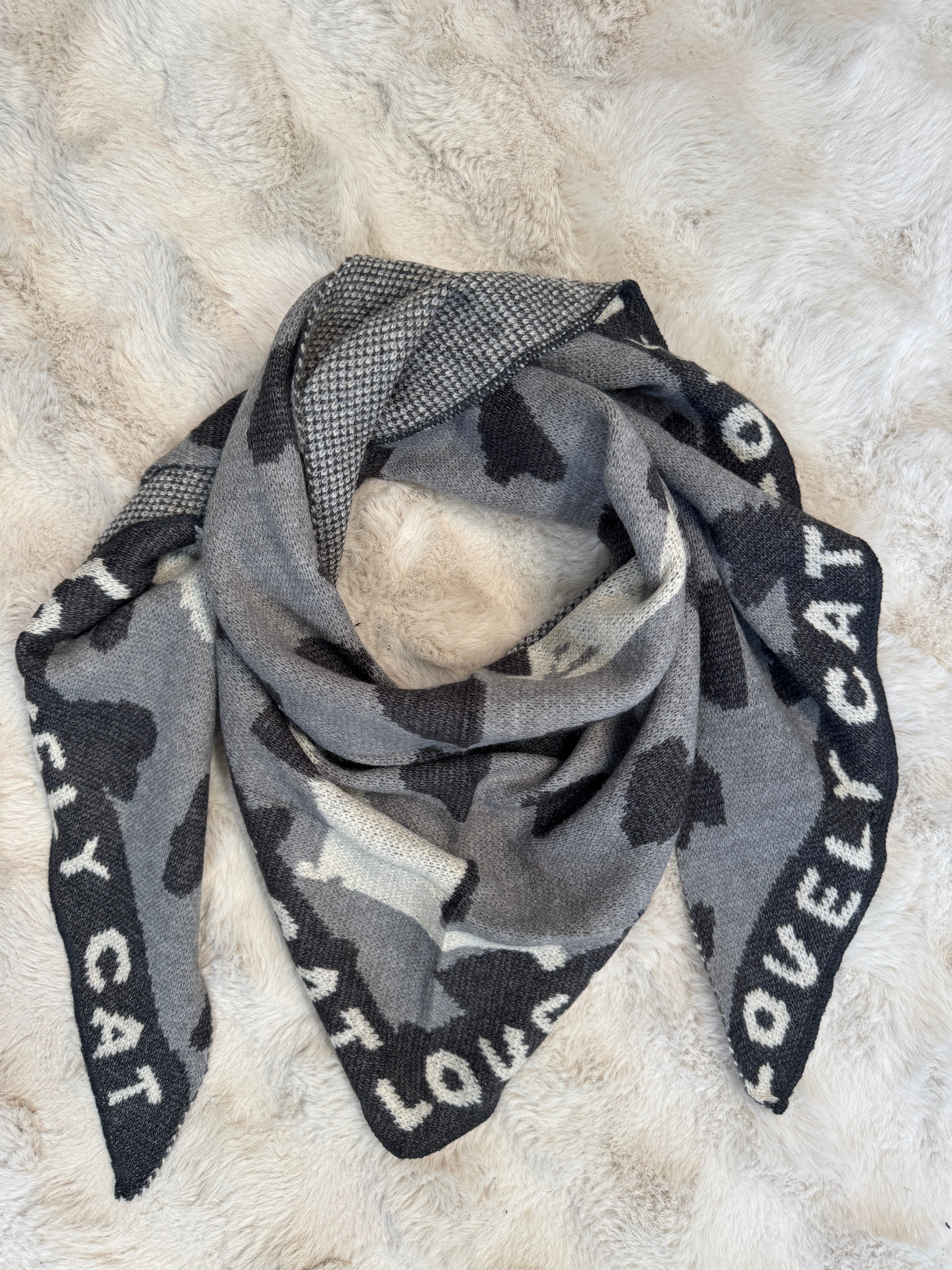 Écharpe Lovely Grise