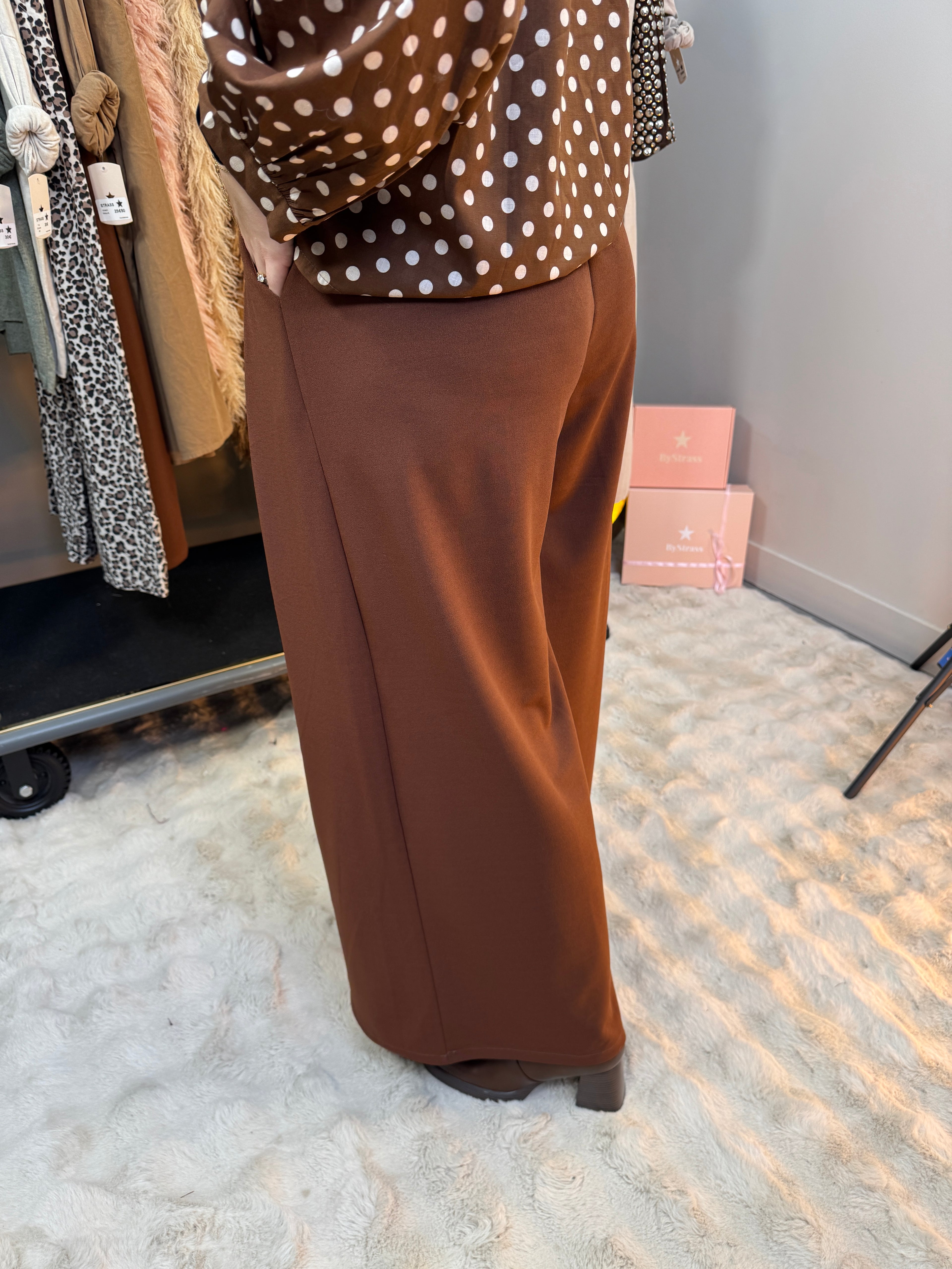 Pantalon Jade Choco