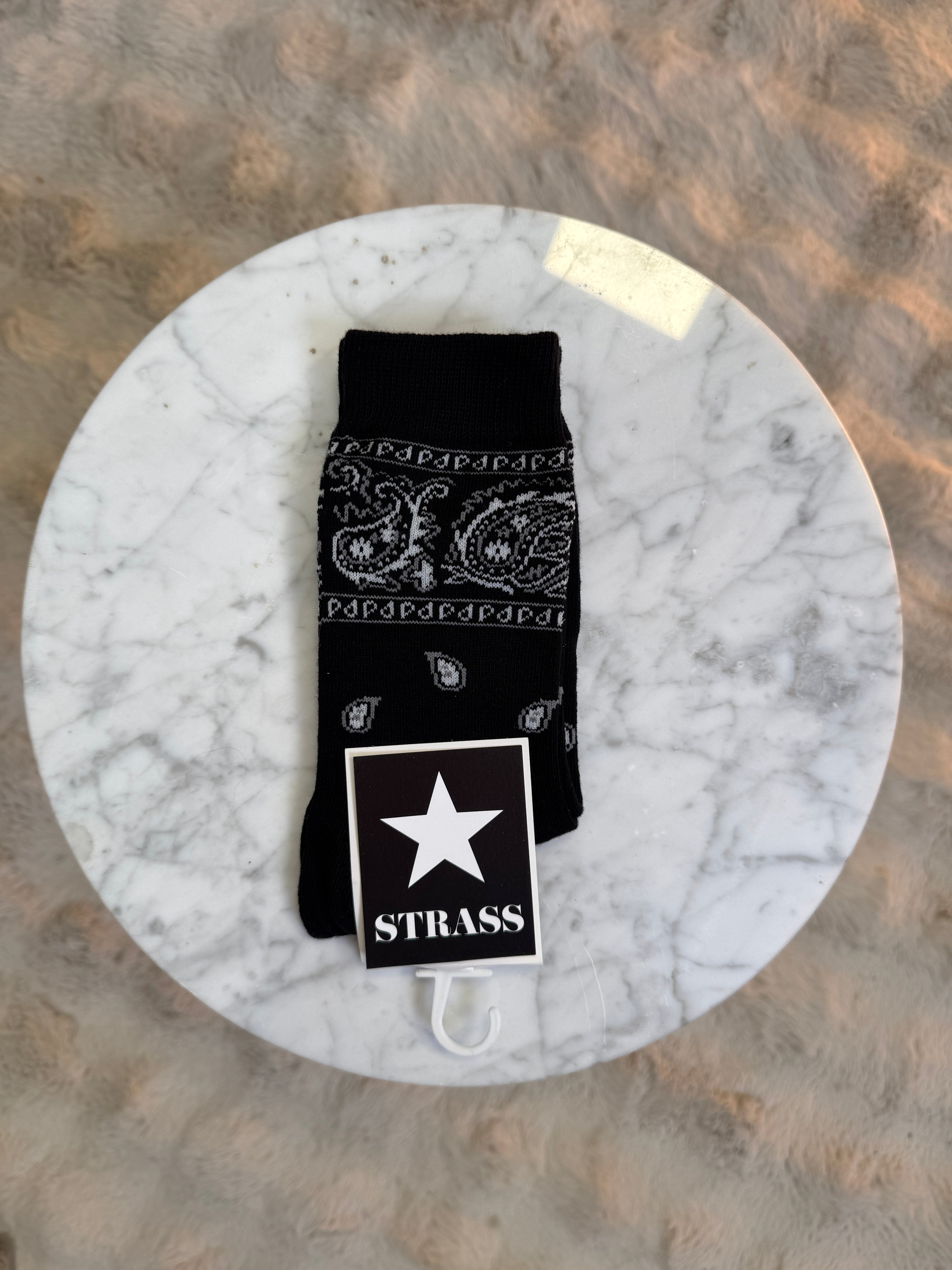 Chaussettes Bandana Noire