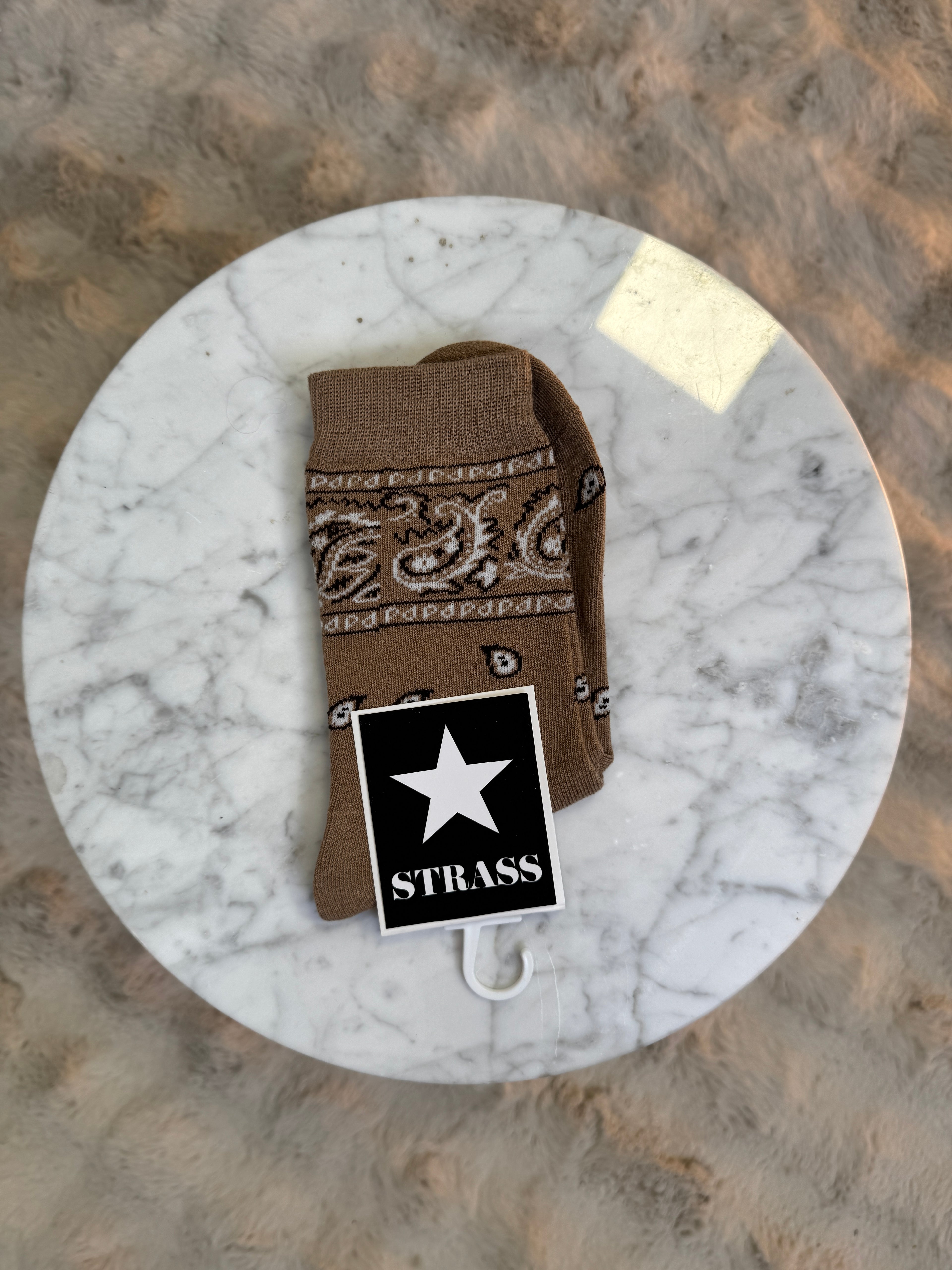 Chaussettes Bandana Beige