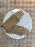 Gants Mitaines Beige