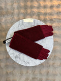Gants Mitaines Bordeaux