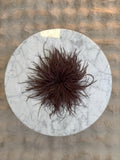 Broche Plumes Choco