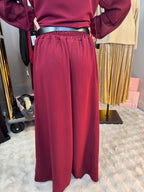 Pantalon Jade Bordeaux