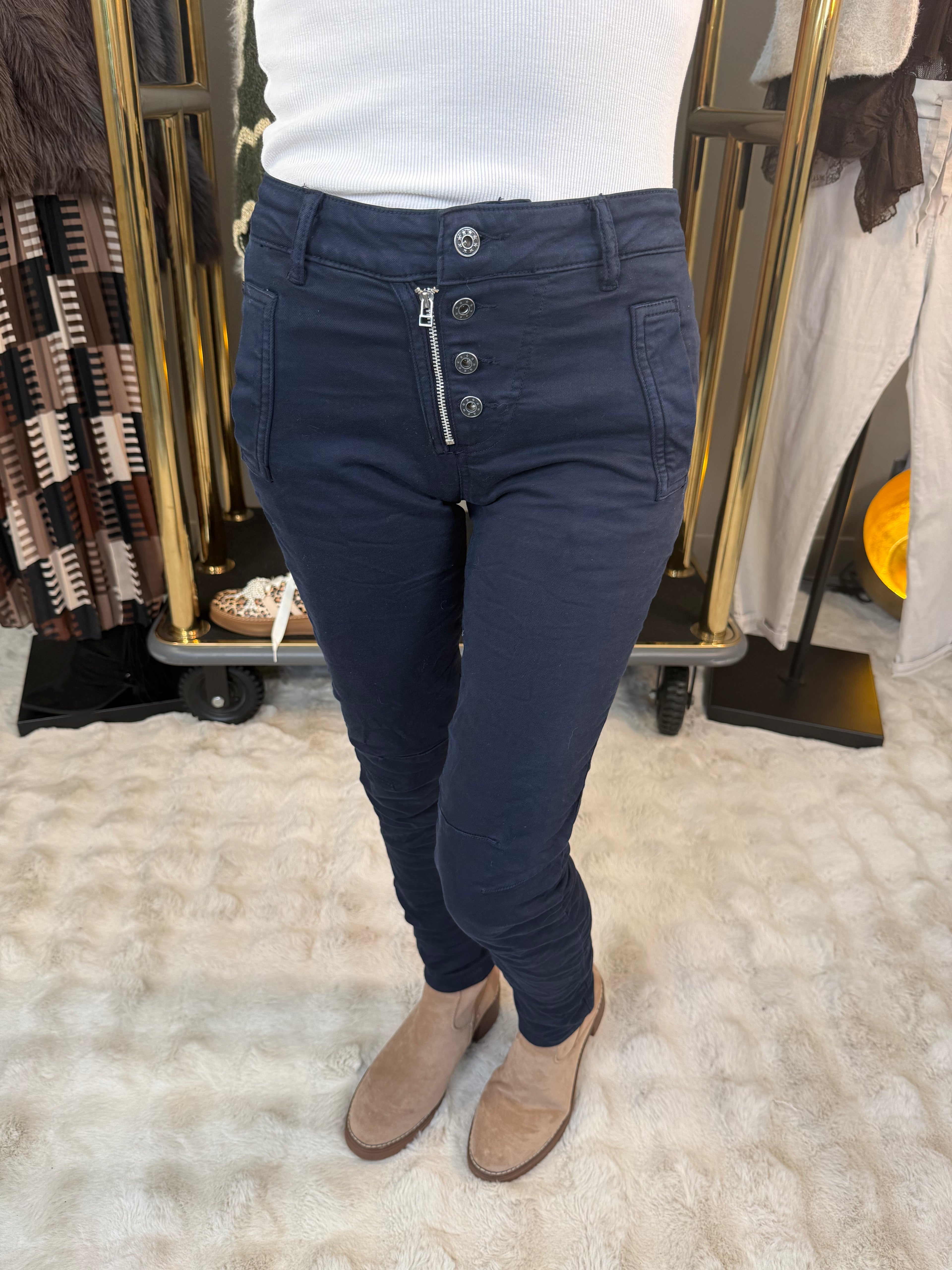 Jean Tom Bleu Marine