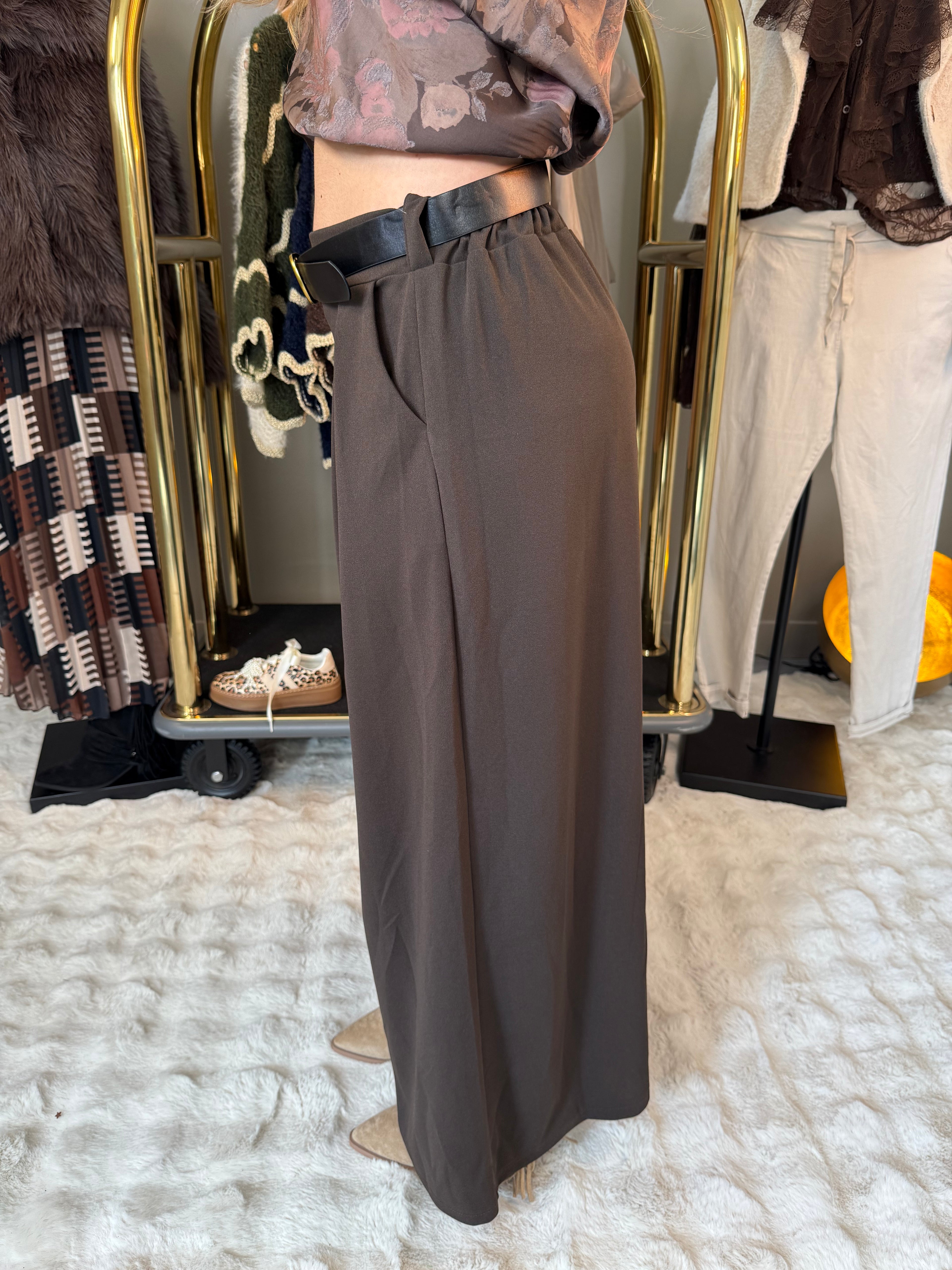 Pantalon Jade Choco