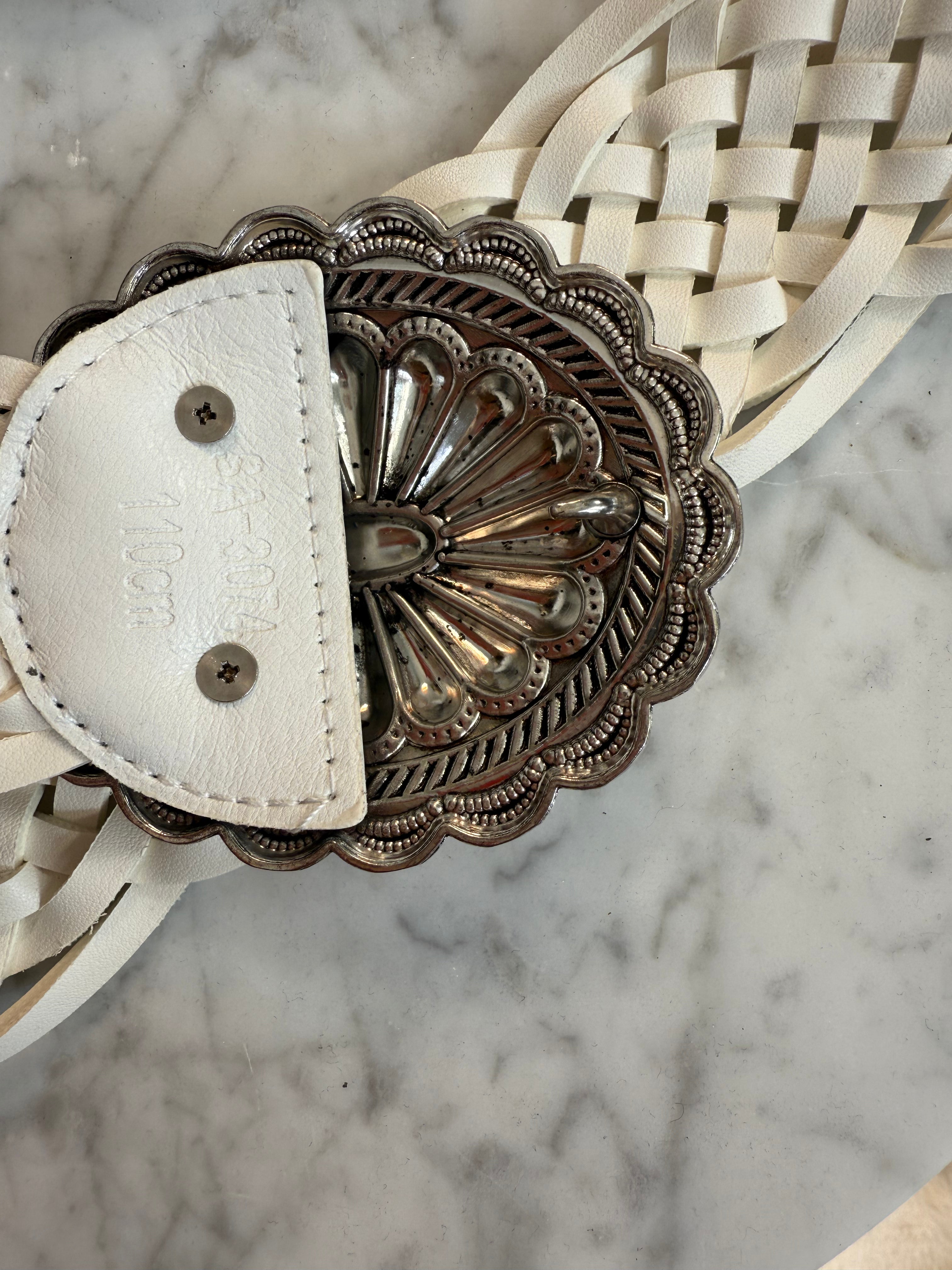 Ceinture Yoyo Blanche