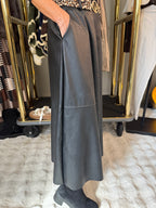 Jupe Simili Cuir Noir
