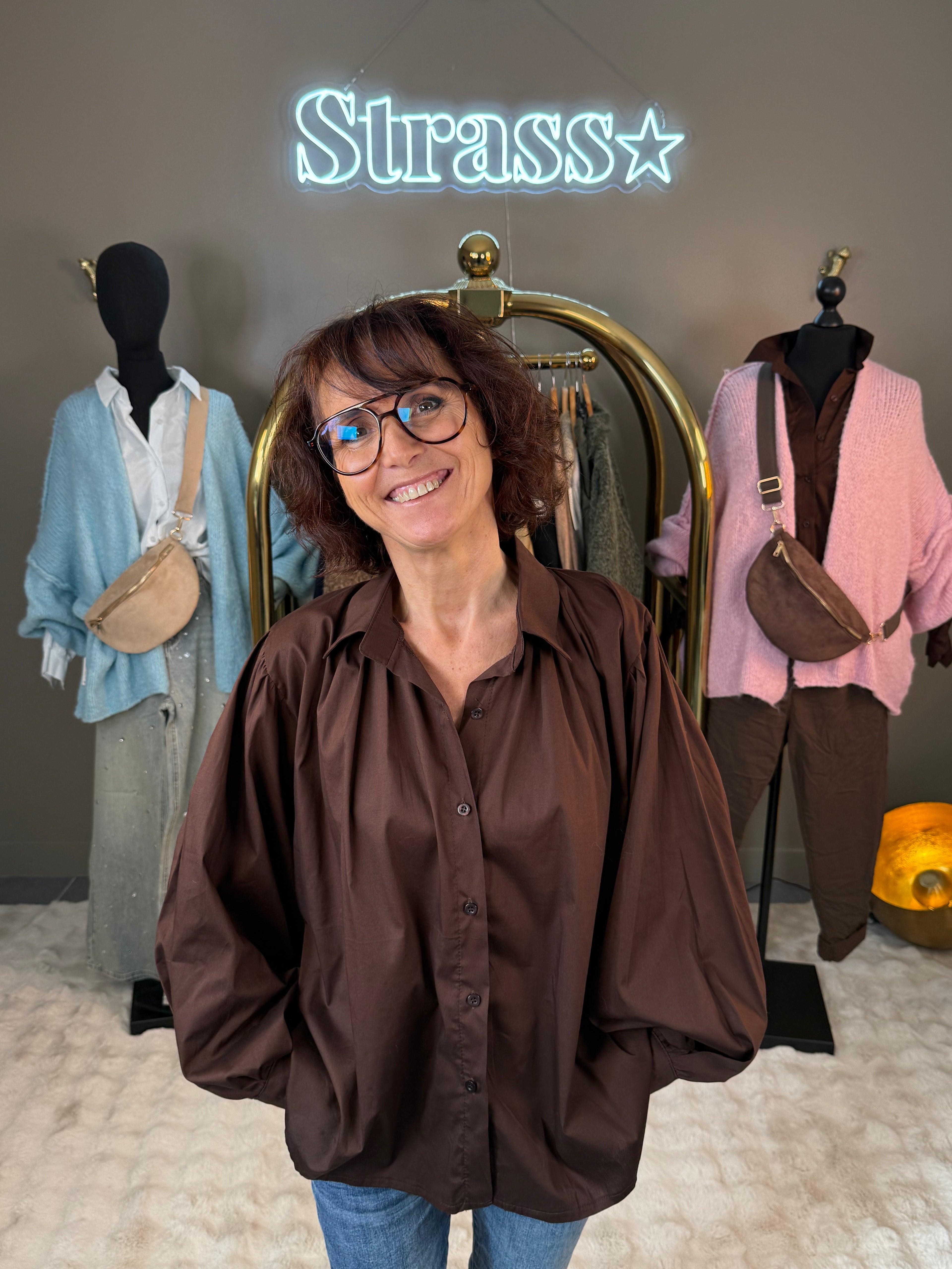 Chemise Isa Choco
