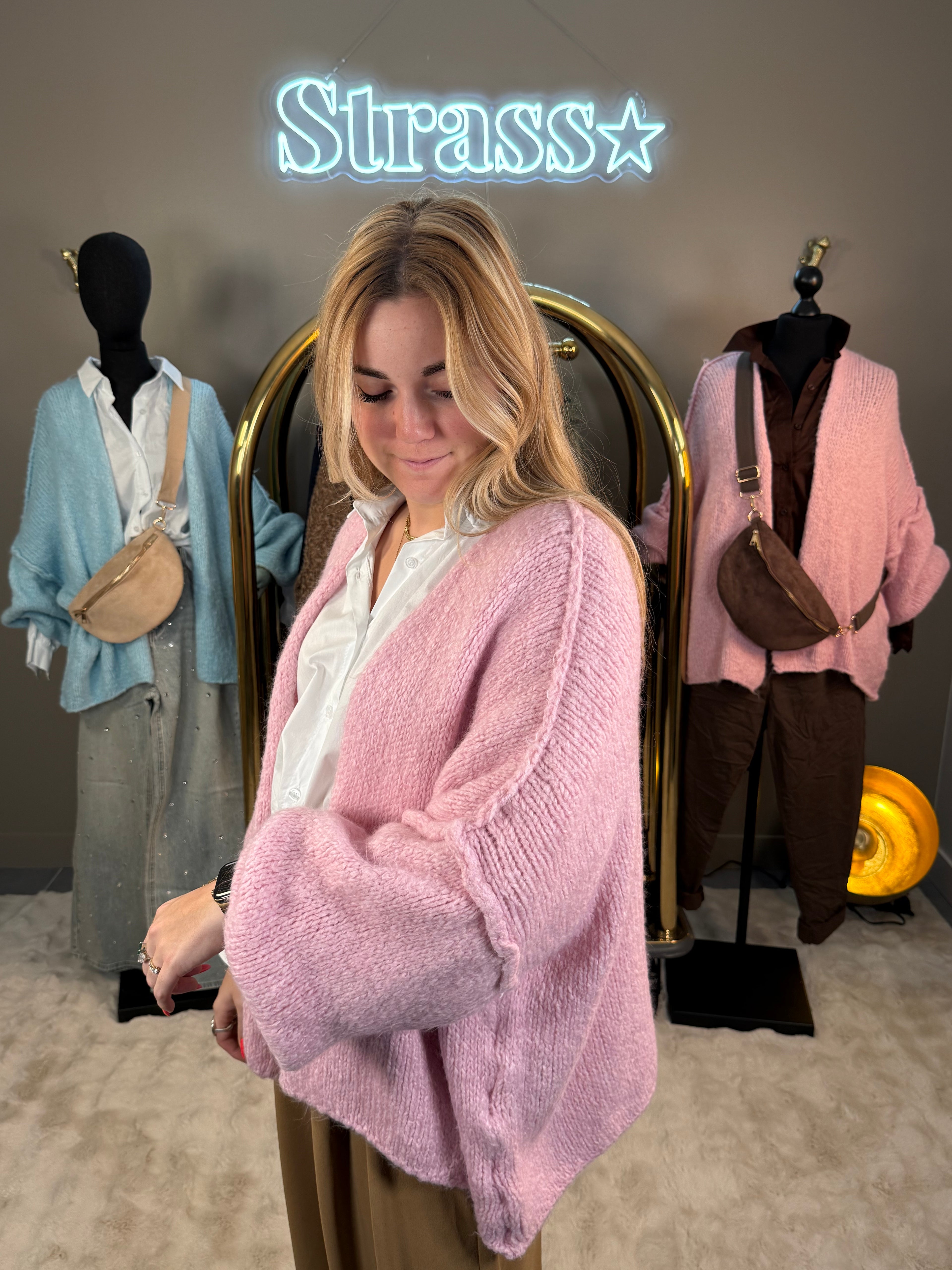 Gilet Eliote Rose