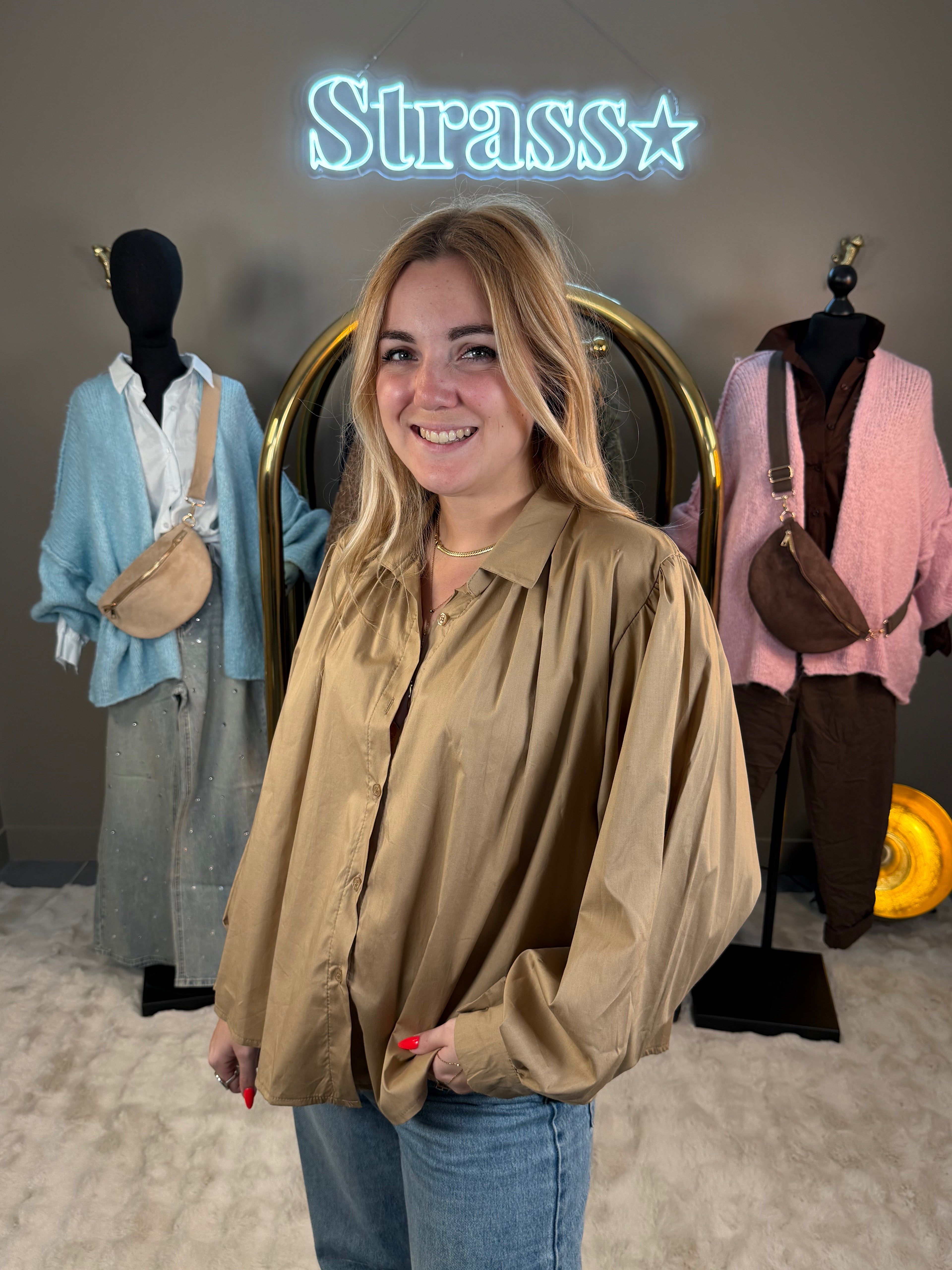 Chemise Isa Camel