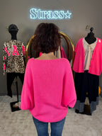 (PRÉ COMMANDE) Pull Fleur Rose