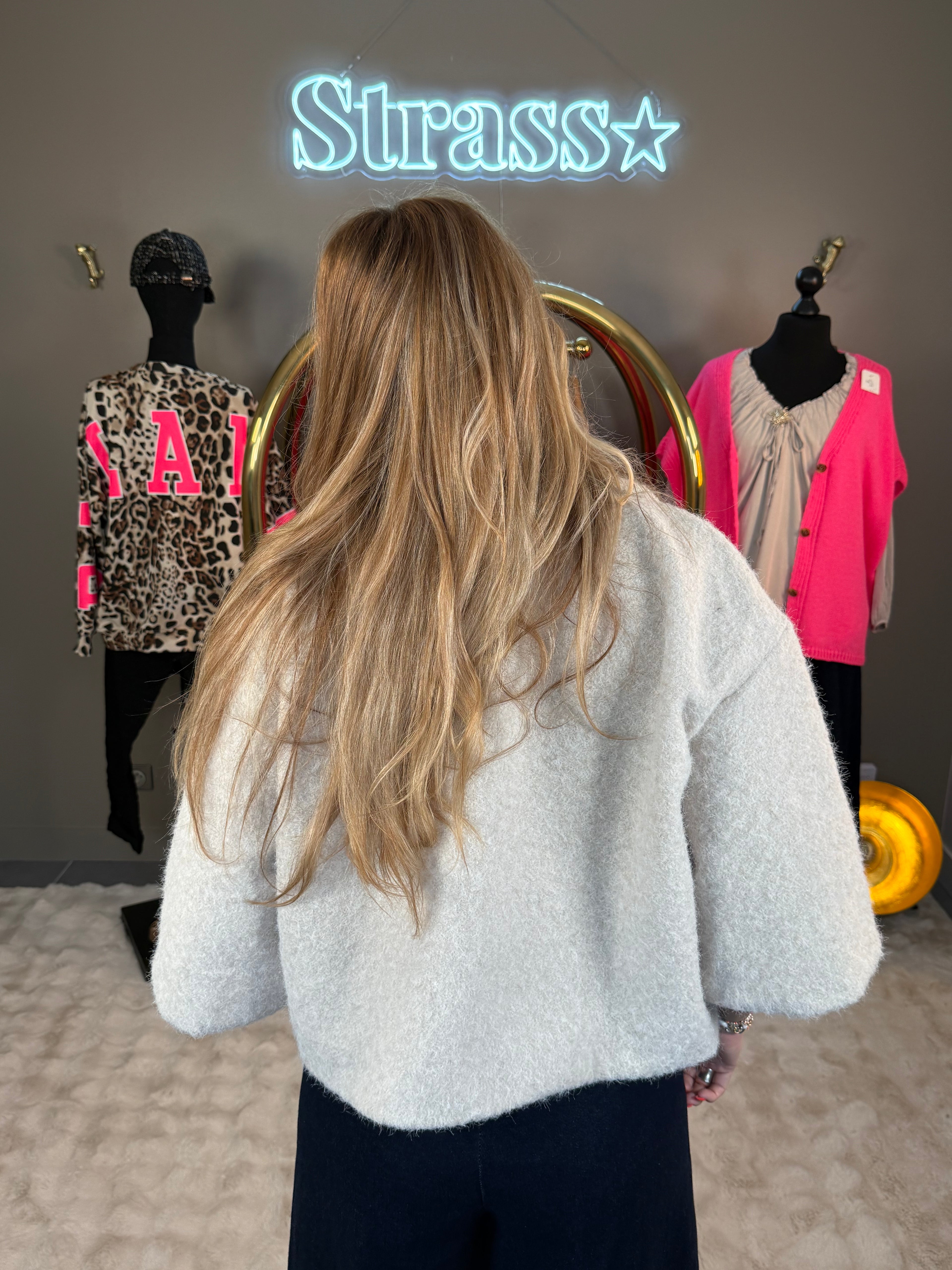 Veste Bel Oeil Écrue