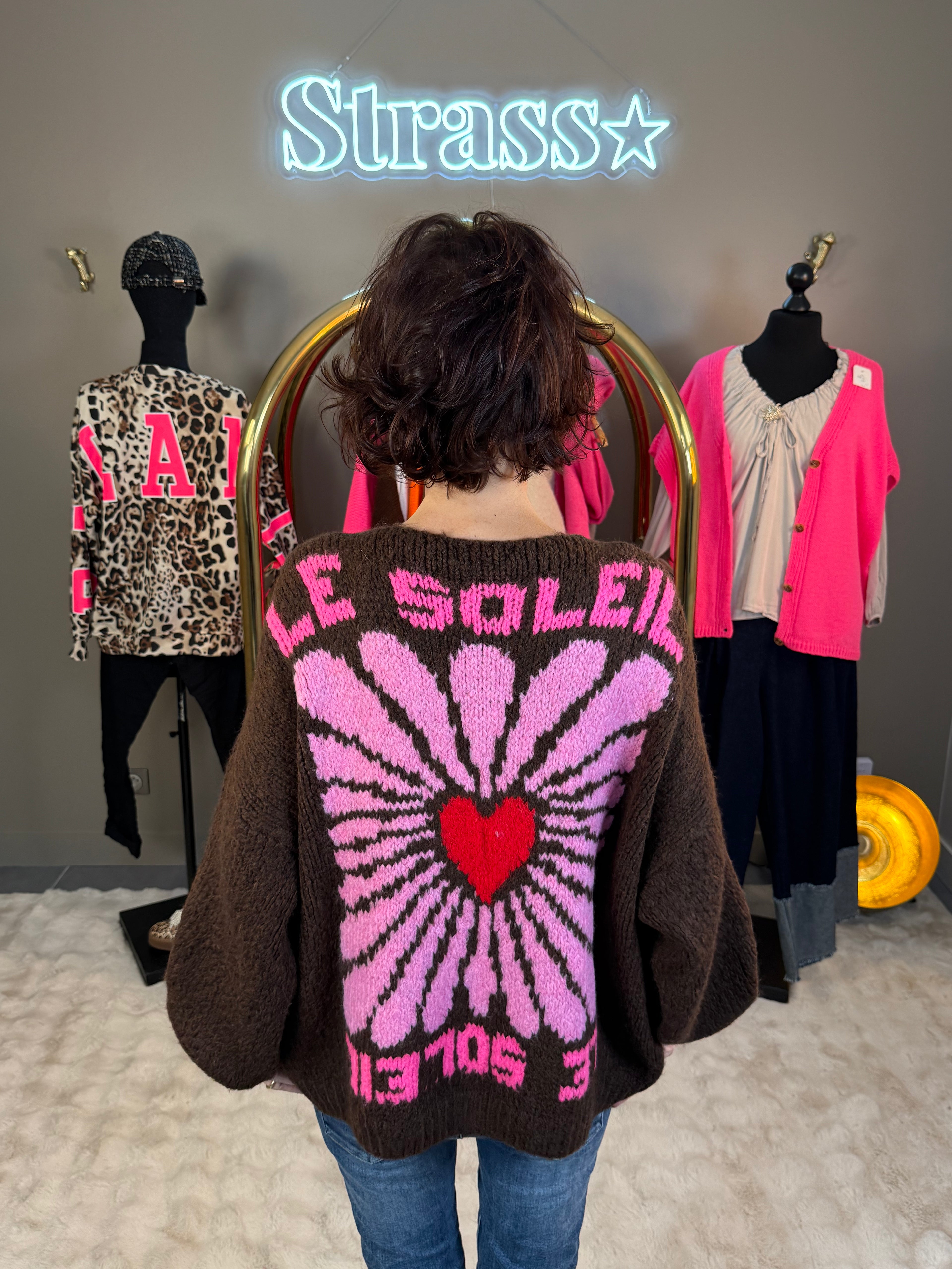 Gilet Le Soleil Choco