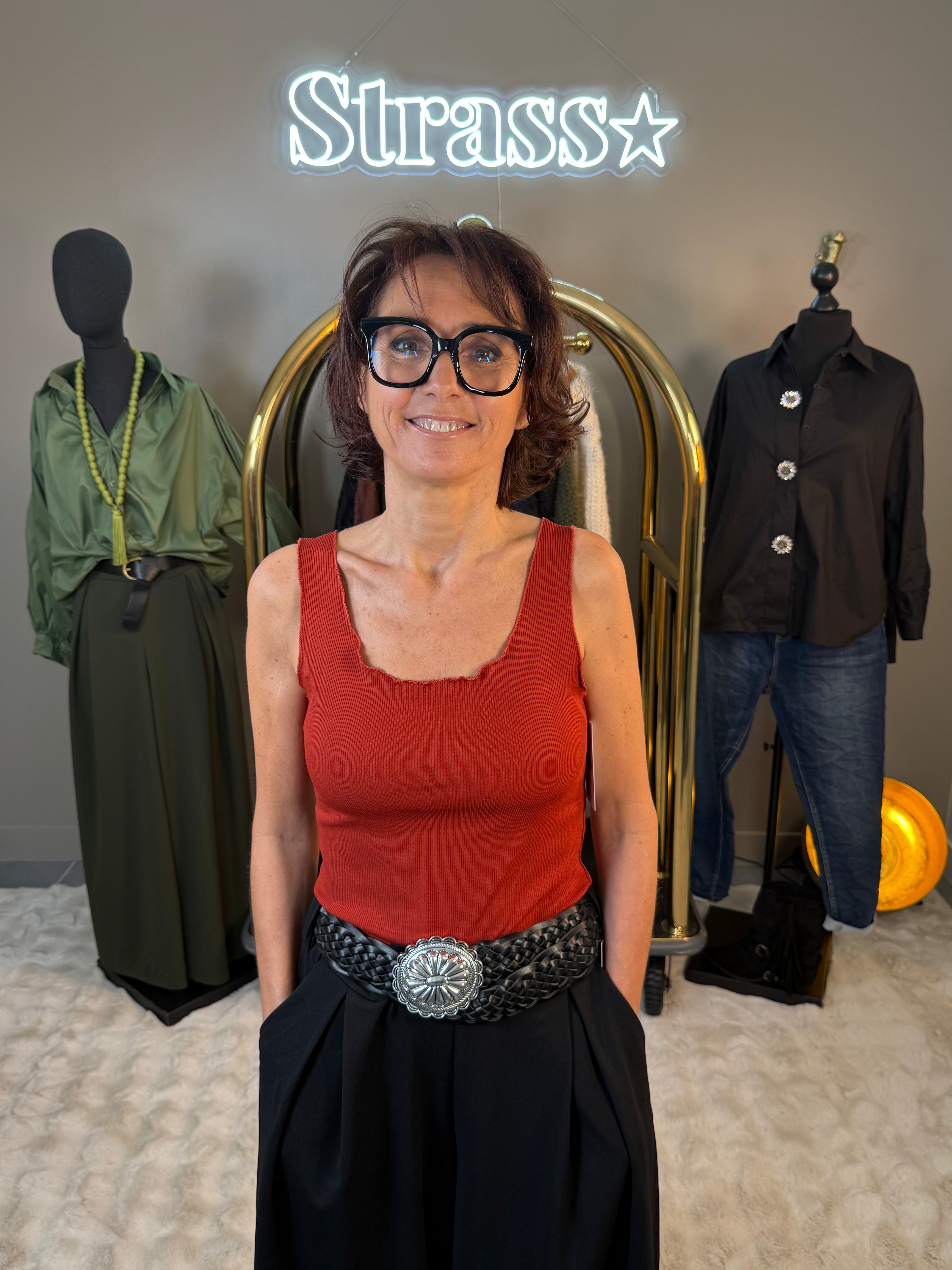 Débardeur Tip Top Rouge