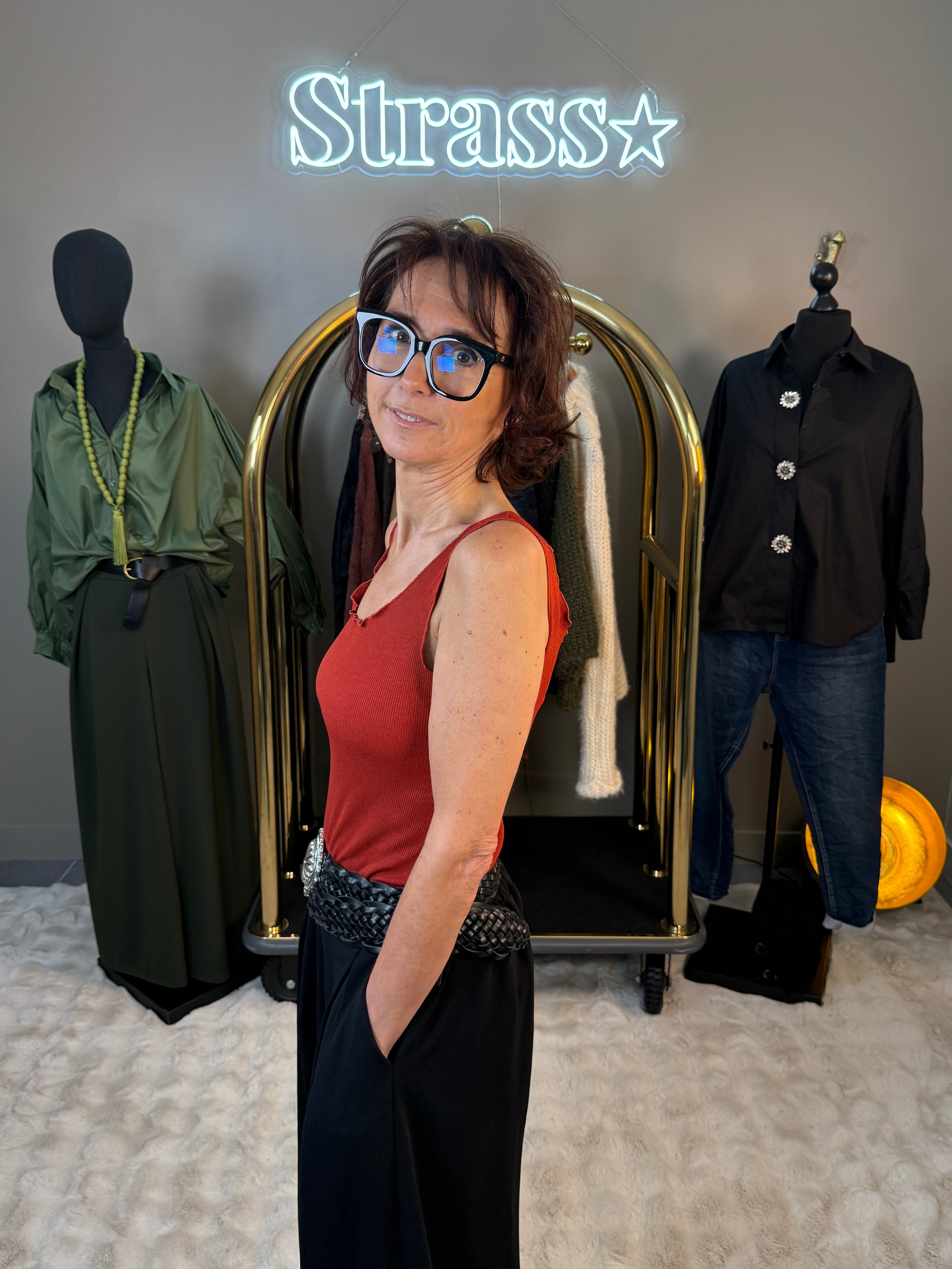 Débardeur Tip Top Rouge