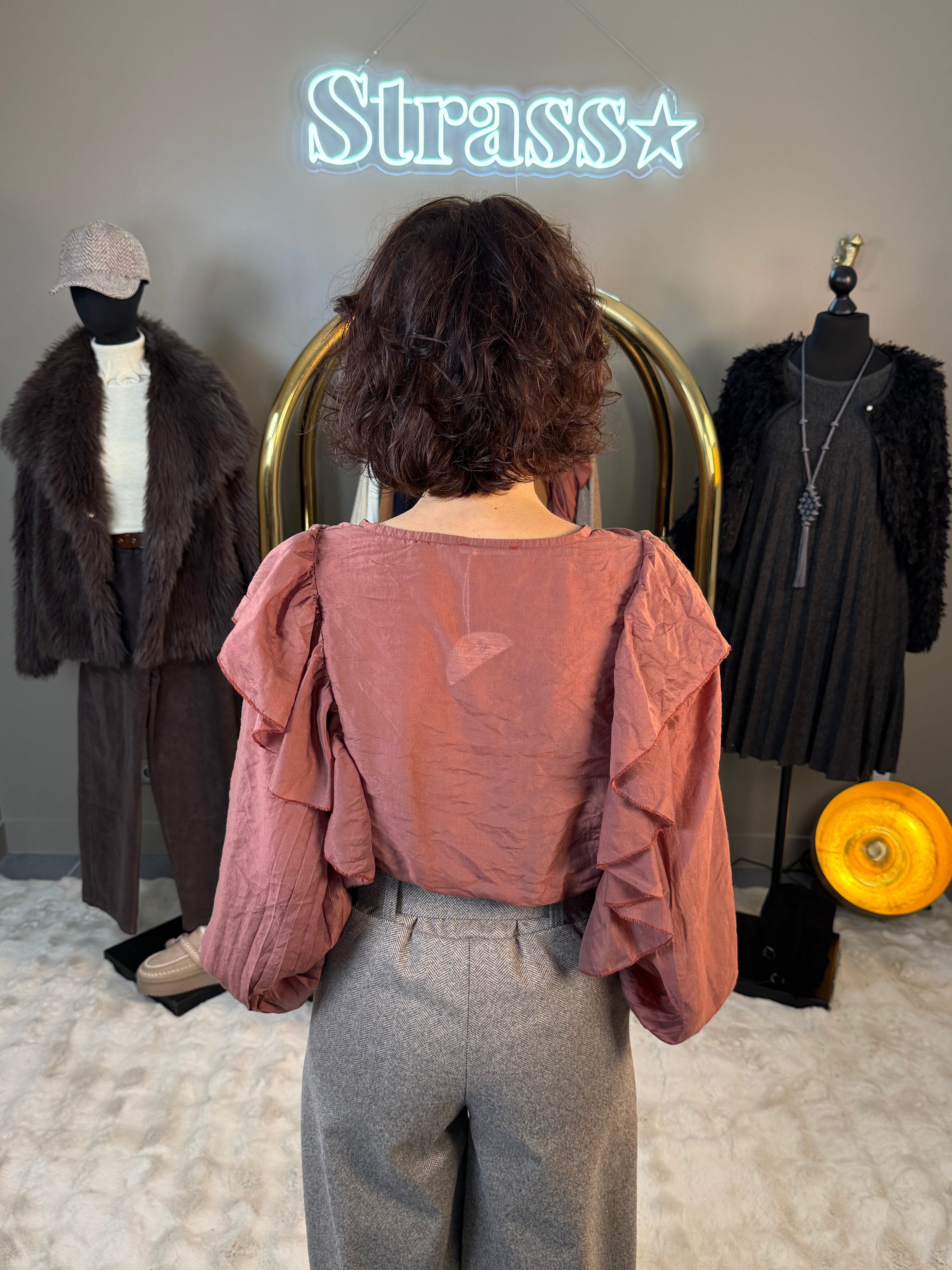 Chemise Bo Jabo Rouille