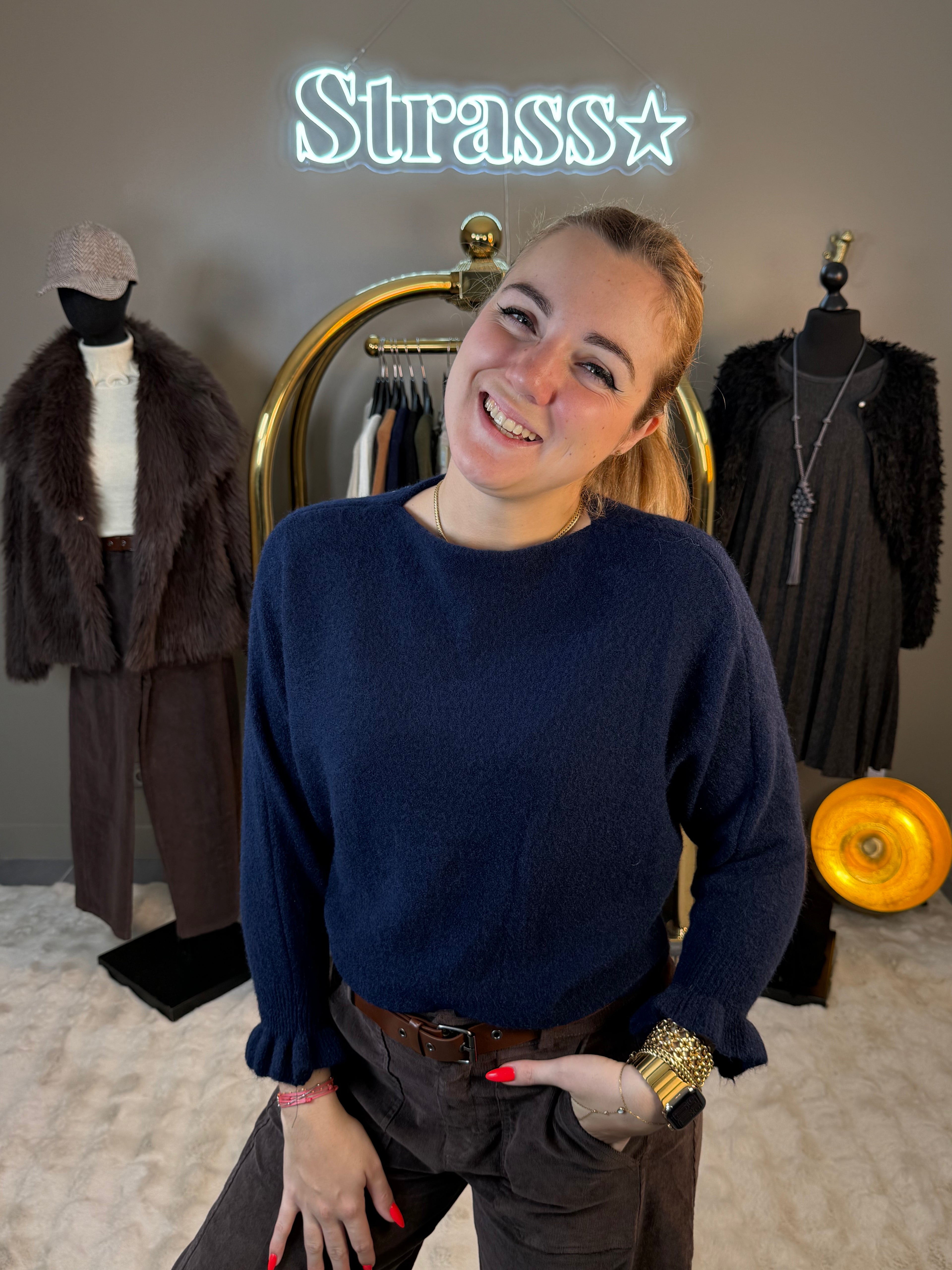 Pull Volli Bleu Marine