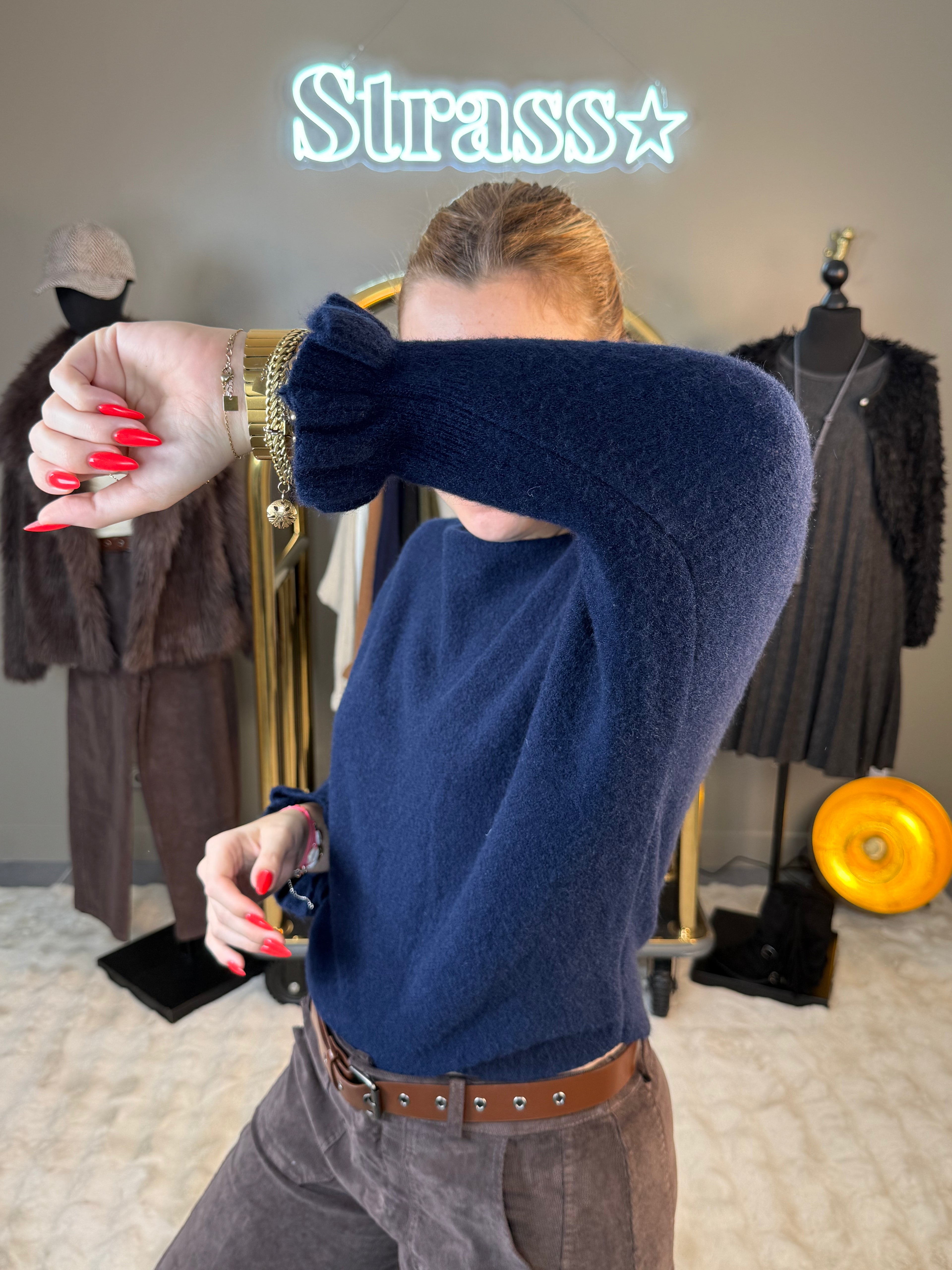 Pull Volli Bleu Marine