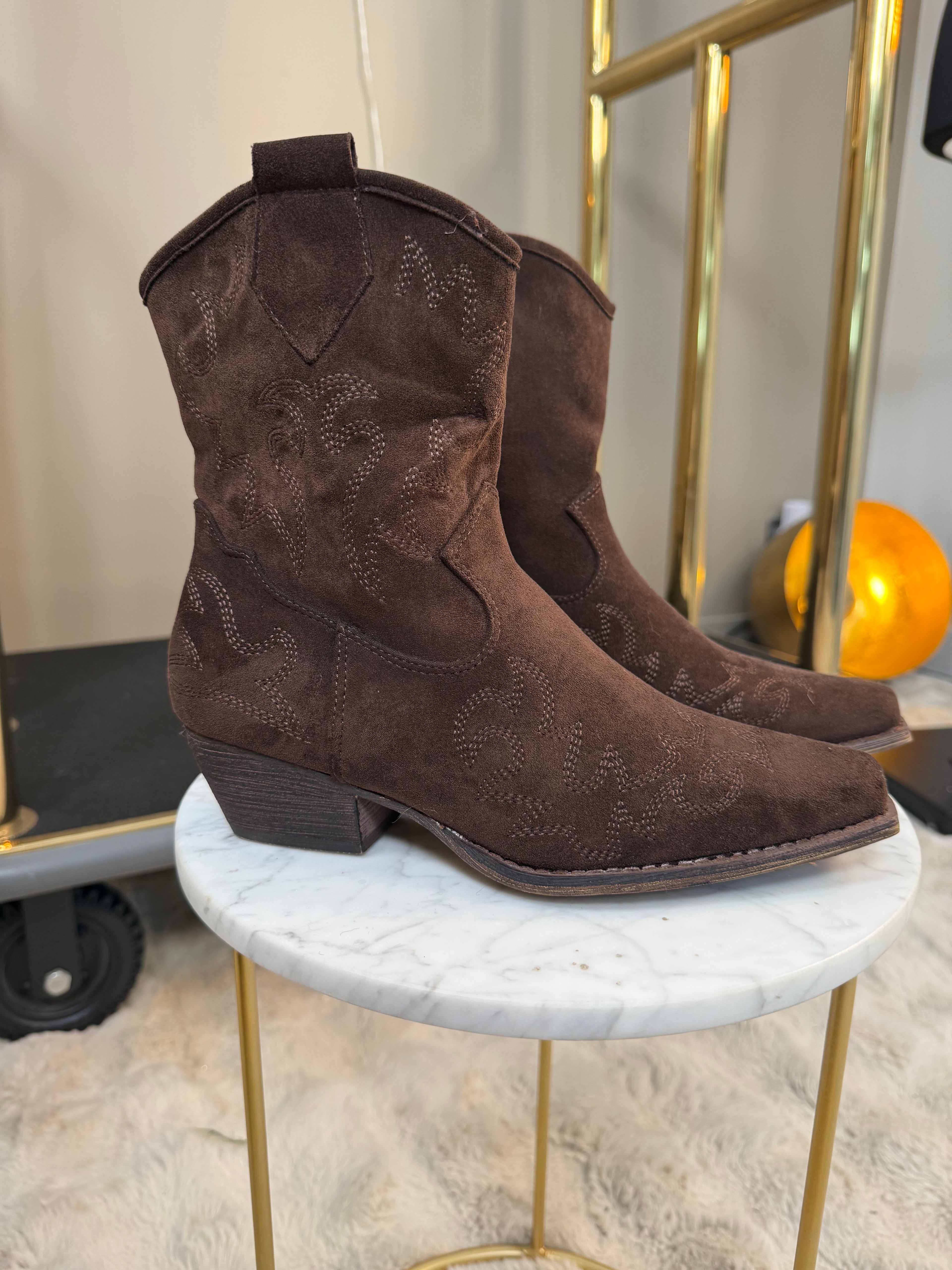 Bottines Mexico Choco
