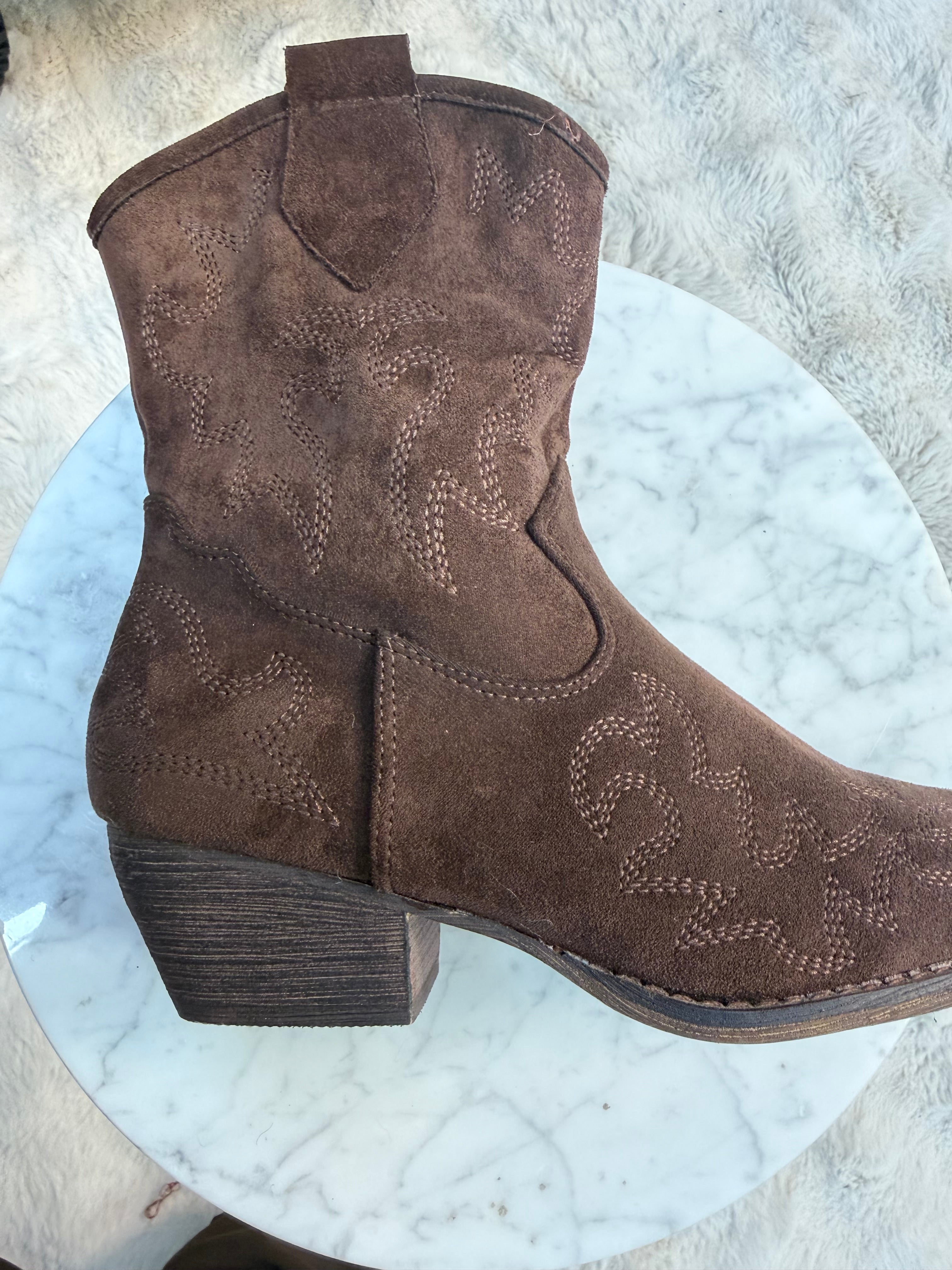 Bottines Mexico Choco