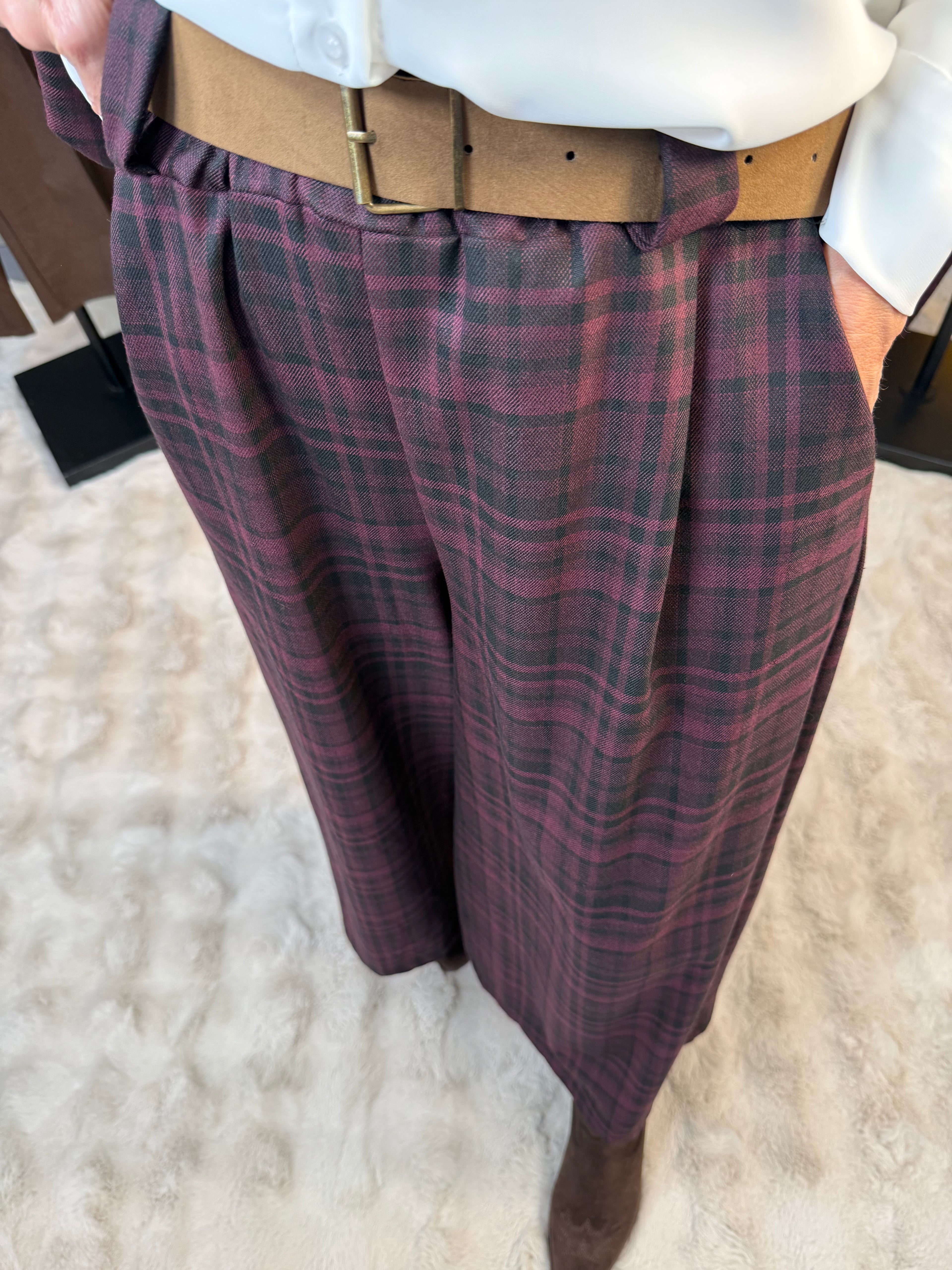 Pantalon Nelson Bordeaux