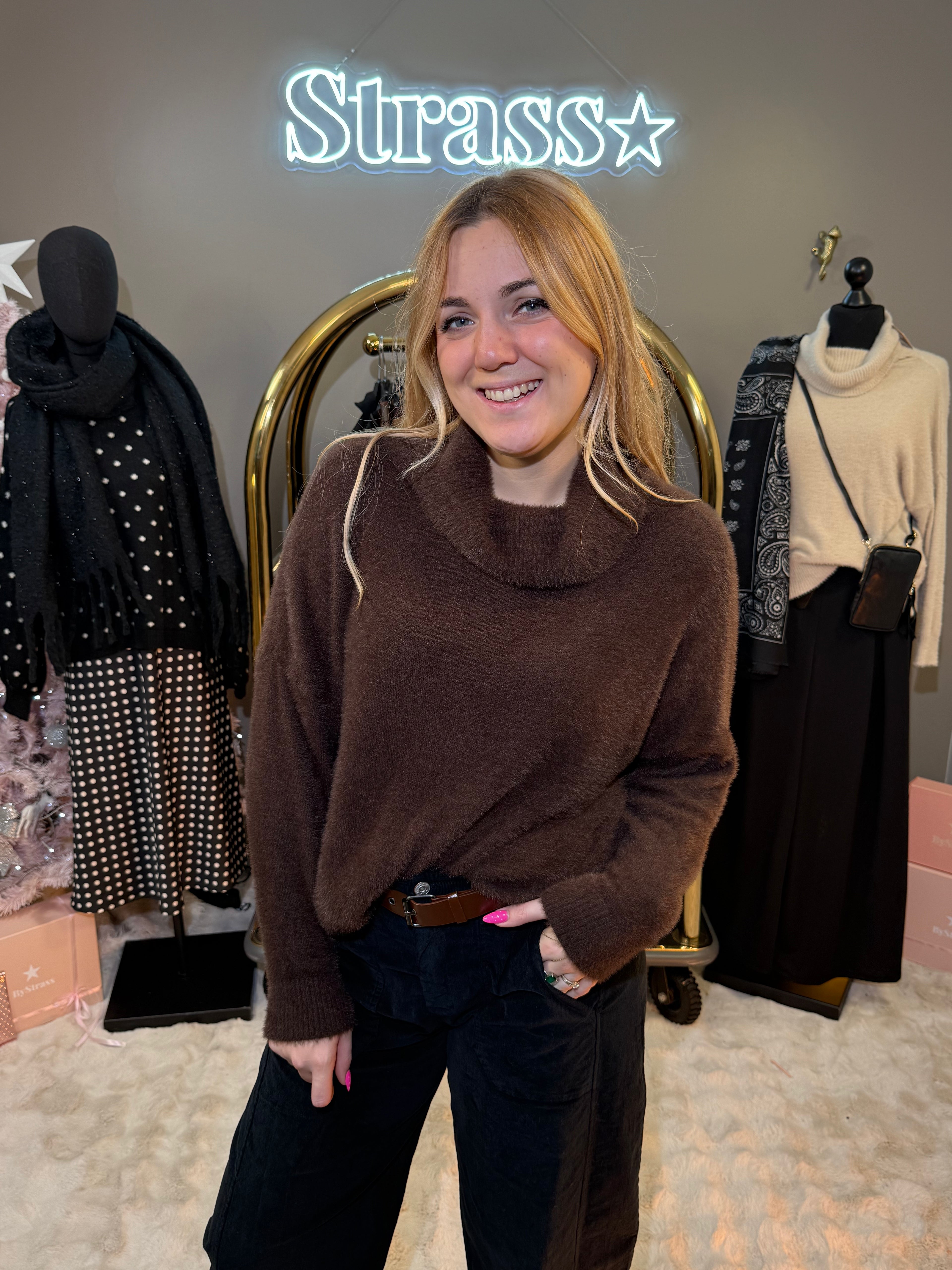 Pull Bénitier Tout Doux Choco