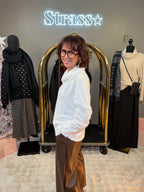 Pull Bénitier Tout Doux Blanc