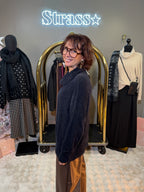 Pull Bénitier Tout Doux Noir